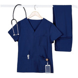 Traje De Uniforme Médico De Bata Quirúrgica Para Hombre