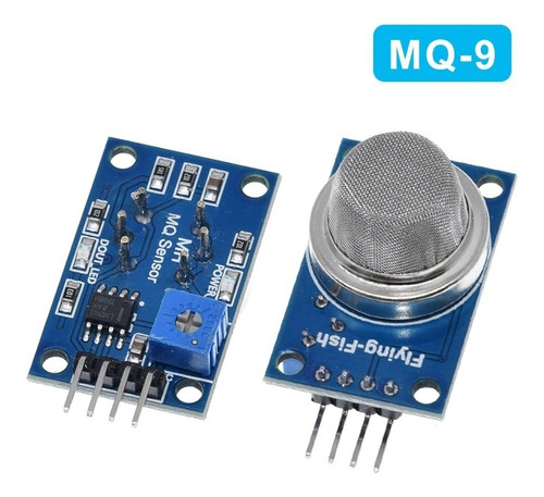 Sensor Gas Mq9 Mq-9 Sno2 Co Monoxido Carbono Arduino