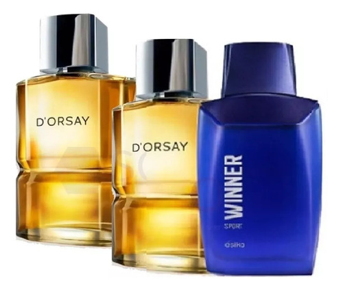 2 Perfumes Dorsay+ Winner Sport - mL a $167