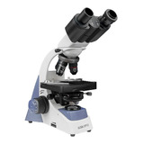 Microscópio Biológico Binocular Aumento 1600x Led E Brindes