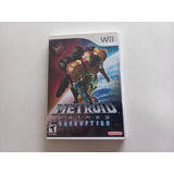 Metroid Prime Corruption 3 Wii Orig #2881