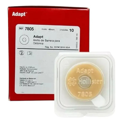 Anillo Barrera Cutanea Para Ostomia Adapt 7805 Hollister 10 Pzas | Envío gratis