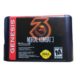 Juego Nortal Kombat 3 Para Sega Genesis