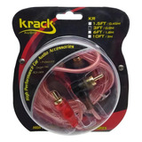 Cable Rca 90cm Mts Para Audio Libre De Oxigeno Krack Audio