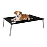 Poochsnooze Cama Elevada Para Perro Con Marco De Aluminio Li