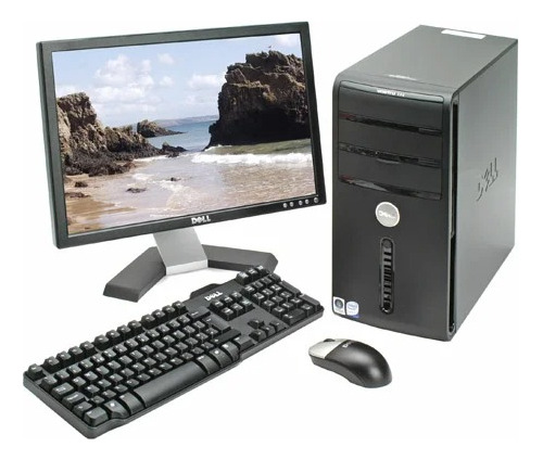 Computador Core2duo Ram4gb Ddr2 Hdd 250 Gb Monitor 17p