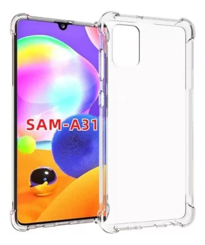 Funda Transparente Reforzada Para Samsung A31 A32 A33 A34