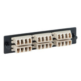 Panel Adaptador Icc 6 Quad Lc 24f Beige Mm