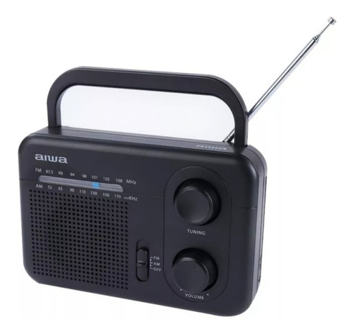 Radio Aiwa Am-fm Original Pila Y Corriente