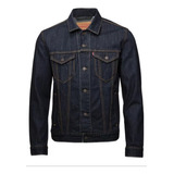 Chamarra Levis Trucker Azul Oscuro 