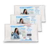 3 Almohadas Inteligentes Sleeptime 60x40x10 Con Funda - C