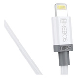   Cabo Usb Turbo 4.0 Para iPhone 7 8 X 11 12 13 14 Xr Hs-70