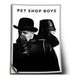 Adesivo Pet Shop Boys Neil Tennant Auto Colante A2 60x42cm A