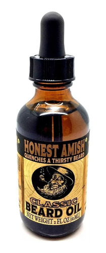 Honest Amish Aceite Para Barba  De 60ml