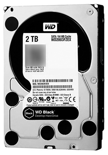 Disco Rigido 2tb Black Wd Western Digital 7200rpm 64mb Mexx
