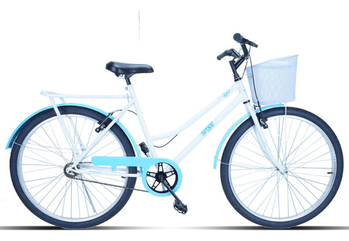 Bicicleta Feminina Aro 26 Poty Com Cestinha Mcz18