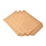 Sobres Manila Kraft Madera 23 X32 Para Papel A4 Pack X25