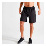 Shorts De Academia Masculino 120 Domyos Preto