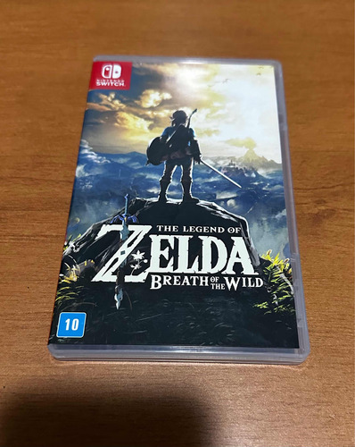 Jogo The  Legend Of Zelda Breath Of The Wild Nintendo Switch