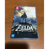 Jogo The  Legend Of Zelda Breath Of The Wild Nintendo Switch