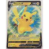 Pokémon Tcg Pikachu V Swsh198 Full Art