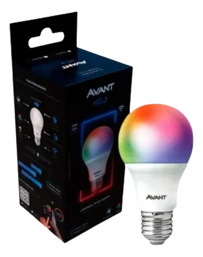 Lampada Smart Led Wifi Inteligente Rgb Alexa Google Avant