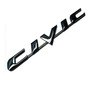 Emblemas Honda Civic Emotion Maleta Exs Lxs Negro Pega 3m Honda Acura