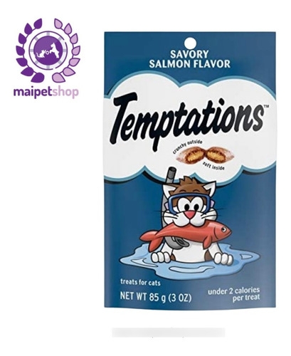 Temptations Para Gato Sabor Salmón