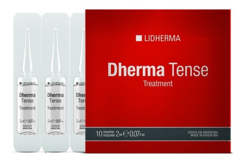 Dherma Tense Treatment Lidherma Ampollas Para Flaccidez