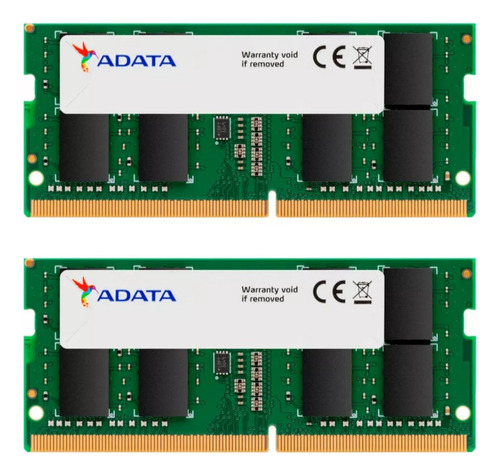 Memória 32gb (2x16gb) Ddr4 3200mhz Adata P/ Notebook Lacrada