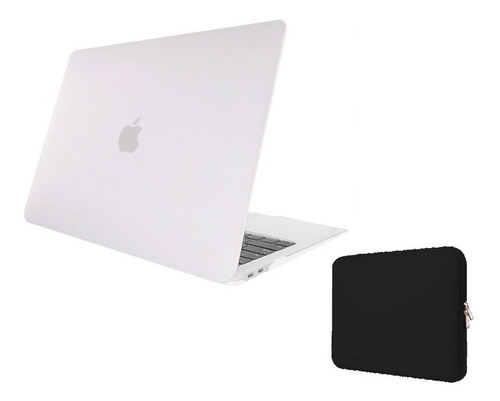 Kit Capa Case Macbook New Pro 14 A2442 M1 + Capa Neoprene