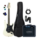 Guitarra Strinberg Rockwave Rw50 Iv Kit Capa Cubo+acessórios