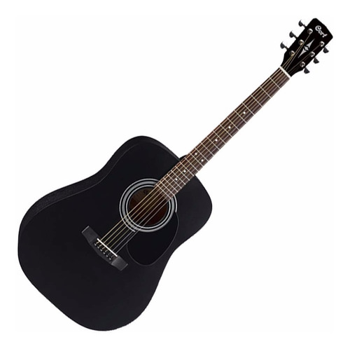 Guitarra Electroacustica Cort Ad810 E Bks - Funda - Plus