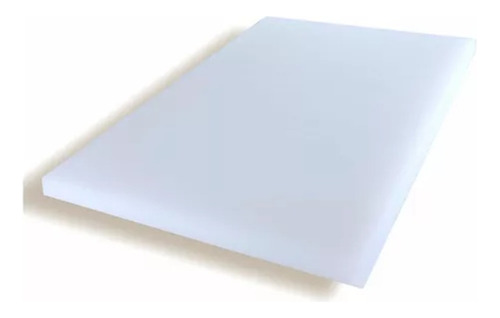 Tabla Para Picar 80x40cm En 2.5cm Para Tu Negocio, Blanco