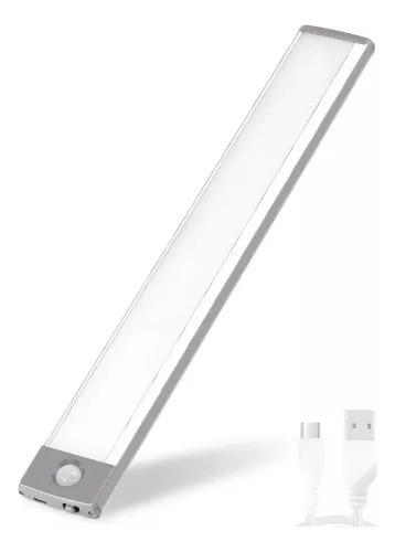 Luz Led Con Sensor Movimiento Recargable Closet Baño Cocina