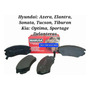 Pastillas De Frenos 7825 Elantra/tucson/azera/sportage/optim Hyundai Tucson