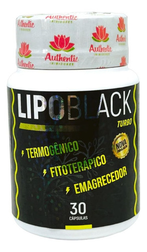 Lipo Black Turbo 30 Cápsulas Original