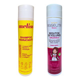 Kit Redutor De Volume Angelita 300 Ml+ Shampoo Meliss 250 Ml