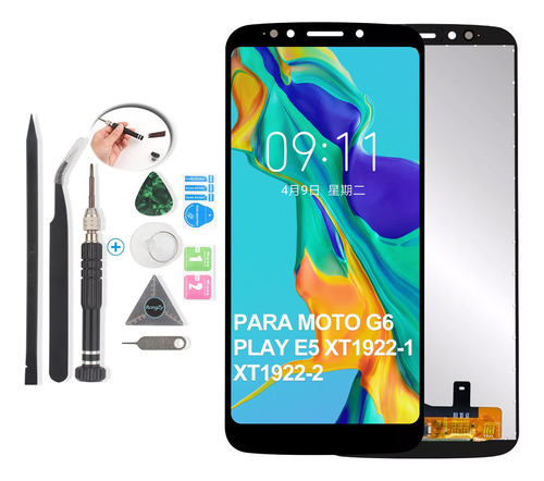 Pantalla Táctil Lcd Para Moto G6 Play / E5 Xt1922-2 Displays