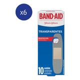 Pack Apósitos Band-aid Transparentes 10 U