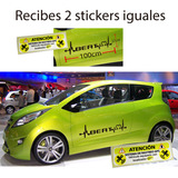 Stickers Para Chevrolet Beat Frecuencia Cardiaca 2 Stickers