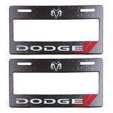 Par Portaplacasdodge Para Auto