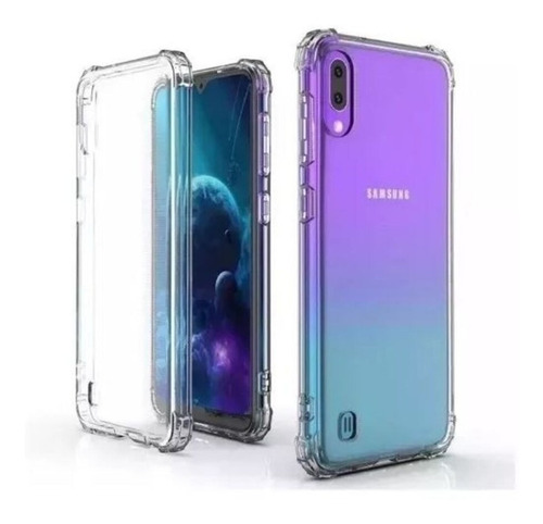 Capa Antishock Para Samsung Galaxy A10 A20 A30 + Pelicula