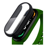 Capa Bumper Protetor 360 Tela Para Xiaomi Mi Band 3 4 5 E 6