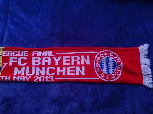 Bufanda Bayern Munich Vs Dortmund Final Champions 