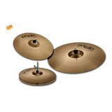 Set De Platillos Paiste 201 14 -16 -20 Plato De Rock Combo