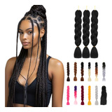 Extensiones De Kanekalon Cabello Trenzado Africano, 3 Pzs