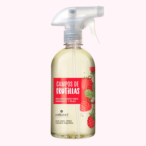 Aromatizante Millanel Campos De Frutillas 500ml