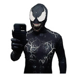 Disfraz Venom Cosplay Marvel Spiderman Hombre Avengers