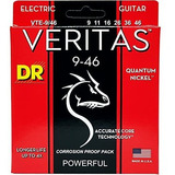 Dr Strings Vte-9-46 Veritas Eléctrica Cuerdas Para Guitarra 